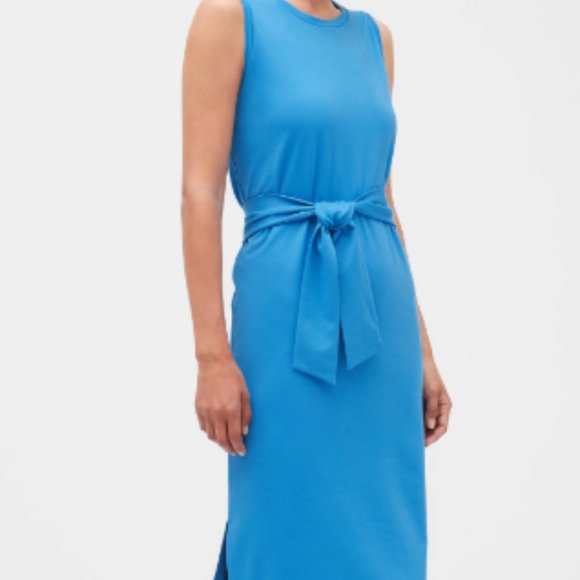 Banana Republic Factory Dresses & Skirts - Banana Republic Tie Waist Column Midi Dress